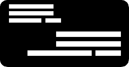 Sierra Custom Cutting Envelope Guide: EG-1 writing aid.